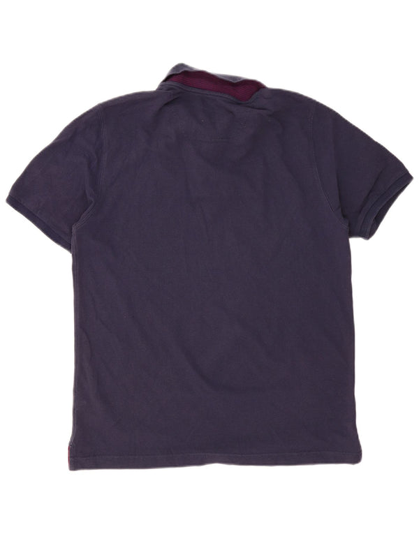 JOULES Poloshirt til mænd i klassisk pasform Medium marineblå bomuld