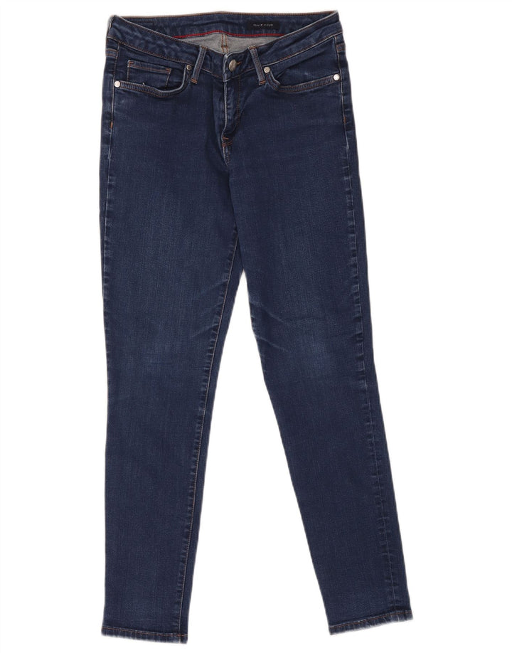 Tommy Hilfiger Dame Skinny Jeans W28 L30 Marineblå Polyester
