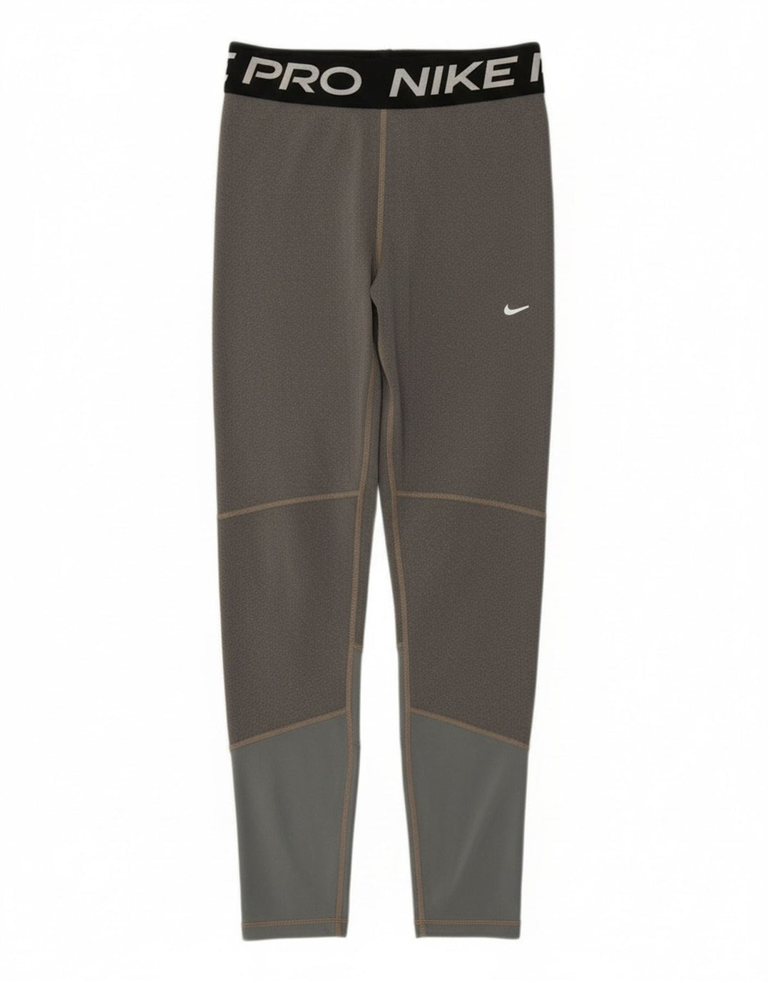 Nike piger grafiske leggings 12-13 år stor grå farveblok polyester