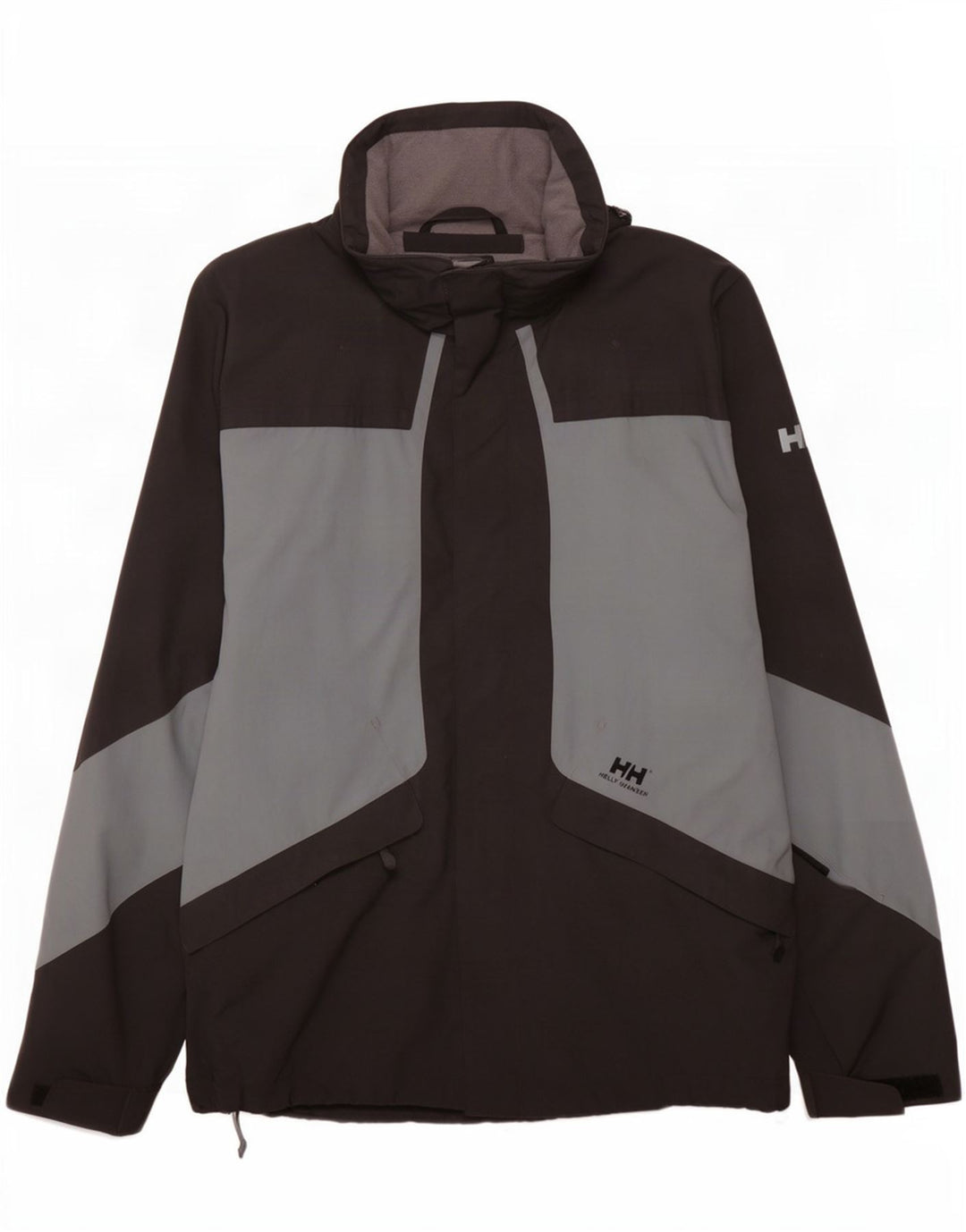 Helly Hansen Regnjakke til mænd UK 38 Medium Sort Colourblock Nylon