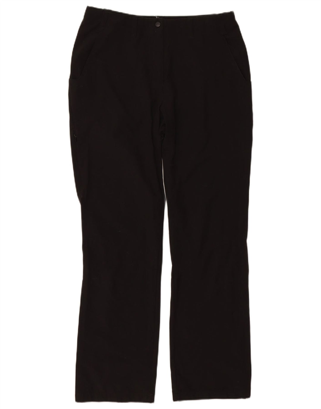 ROHAN Lige Chinobukser til kvinder UK 12 Medium W30 L30 Sort Polyamid