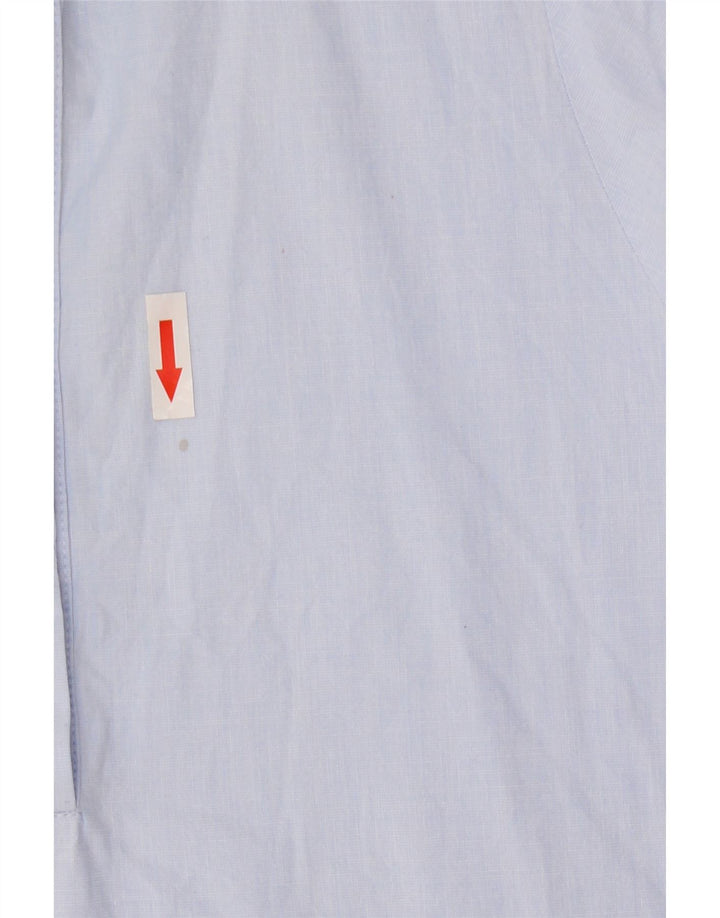 Zara Dame 3/4 ærmet bluse Top UK 14 Medium Blue