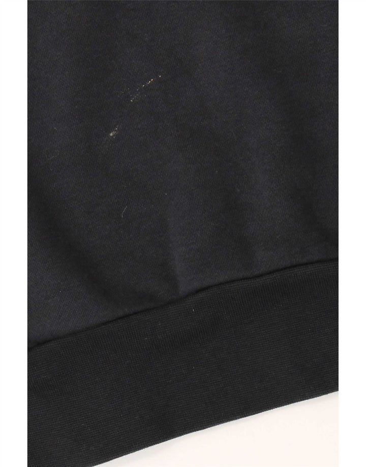 Nike Herre Brooklyn Nets Grafisk Hoodie Jumper Lille Sort Bomuld