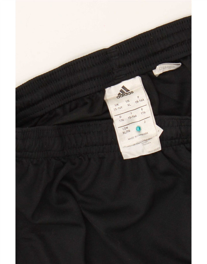 Adidas Boys Climalite Sportshorts 15-16 år Sort polyester