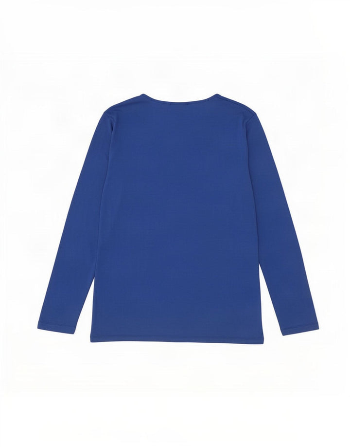 Marks & Spencer Dame Autograph Oversized Tunika Top UK 20 2XL Blå Viscose
