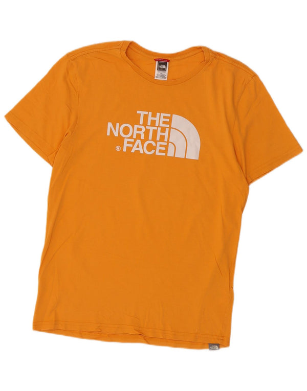 The North Face Herre Grafisk T-Shirt Top Lille Gul Bomuld