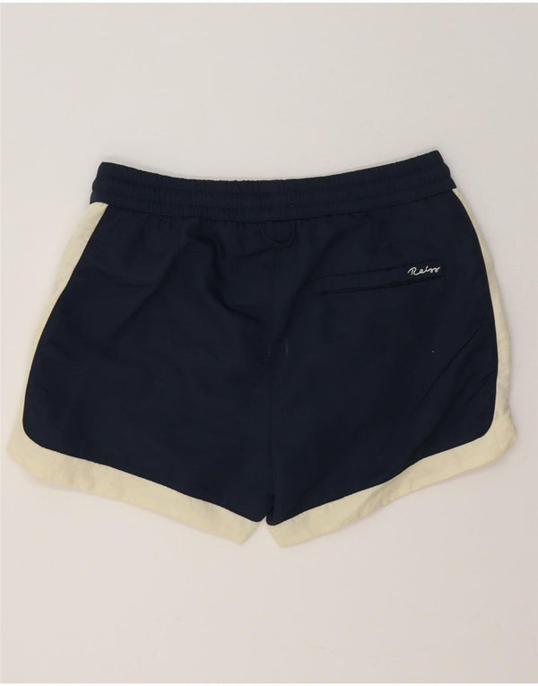 Reiss sportsshorts til kvinder UK 4 XS Marineblå Colourblock Polyamid