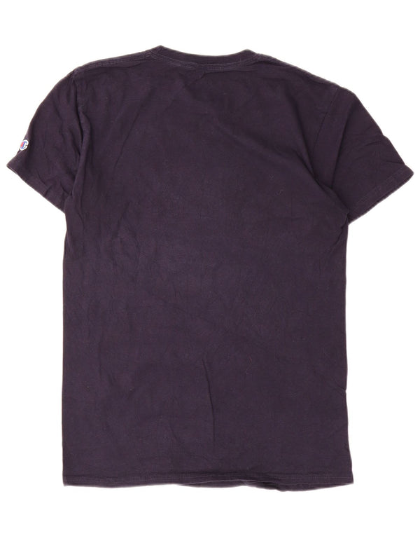 Champion Herre George Washington Grafisk T-shirt Top Lille marineblå bomuld