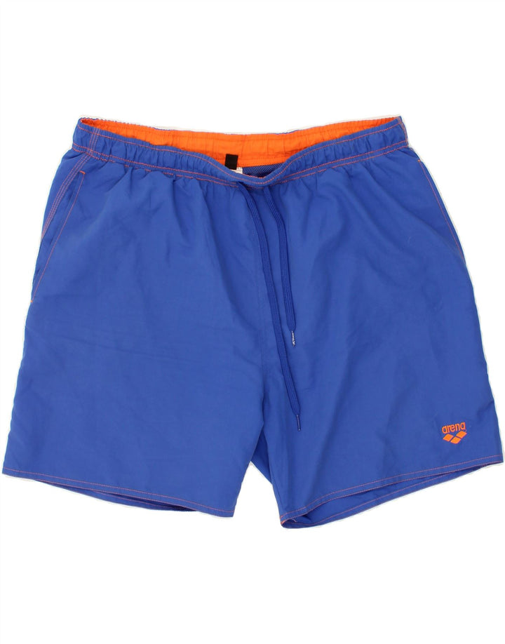 ARENA Mens Sport Shorts XL Blue Polyester Vintage Arena and Second-Hand Arena from Messina Hembry 
