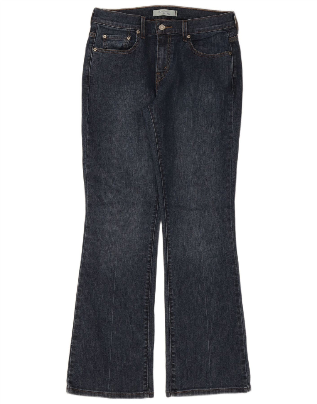 Levi's Dame 515 Bootcut Jeans US 8 Medium W30 L31 Marineblå Bomuld