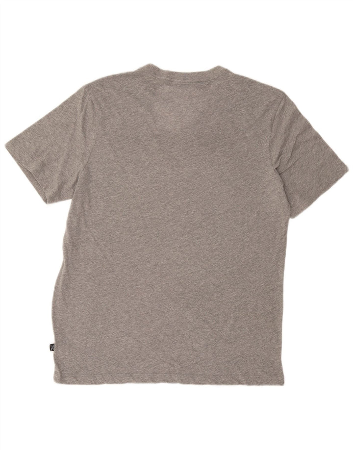 PUMA Grafisk T-shirt top til mænd, stor grå