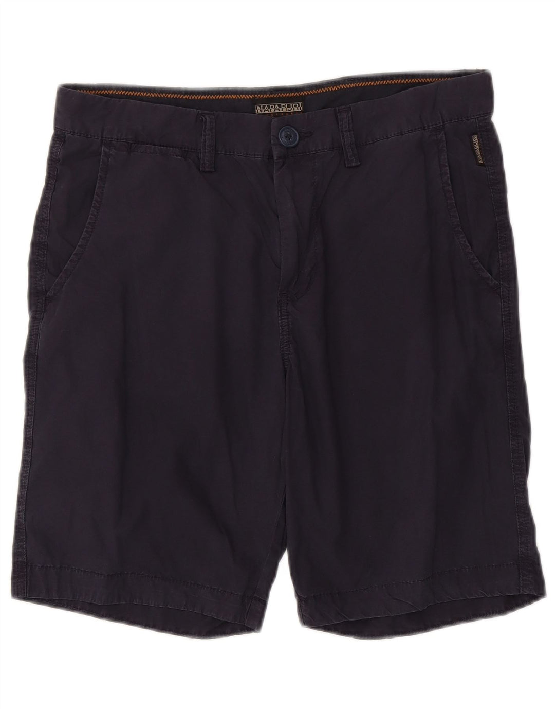 Napapijri Chino Shorts til mænd W31 Mellem marineblå bomuld