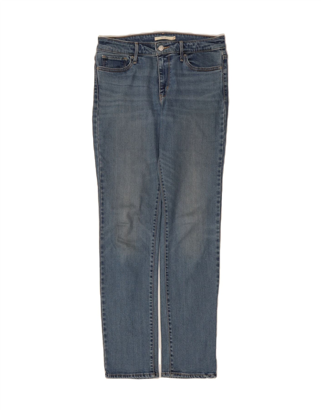 LEVI'S Womens 712 Slim Jeans W29 L32 Blue Lyocell Vintage Levi's and Second-Hand Levi's from Messina Hembry 