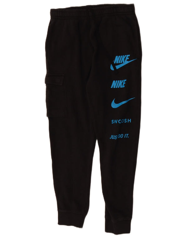 NIKE Herre Graphic Cargo træningsdragt Bukser Joggers Medium Sort Bomuld
