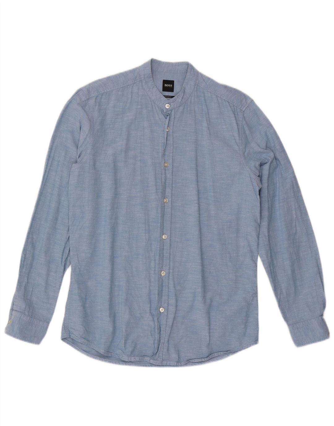 HUGO BOSS Herre Regular Fit skjorte Medium Blue Cotton