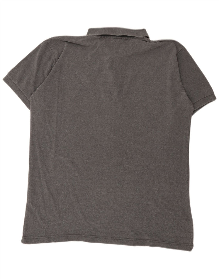KAPPA Poloshirt til mænd XL Grå Bomuld