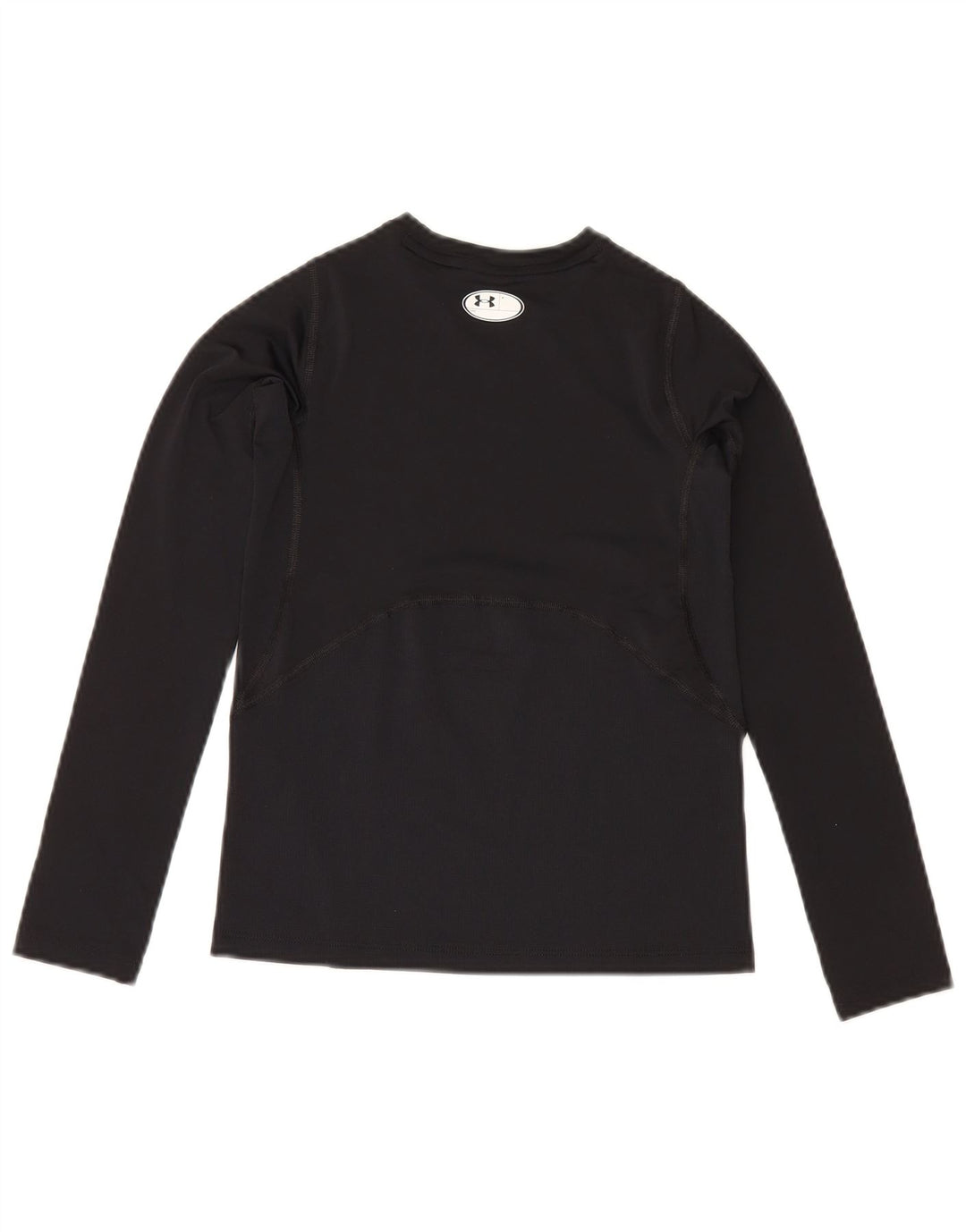 Under Armour Boys Heat Gear Top Langærmet 9-10 år Medium Sort