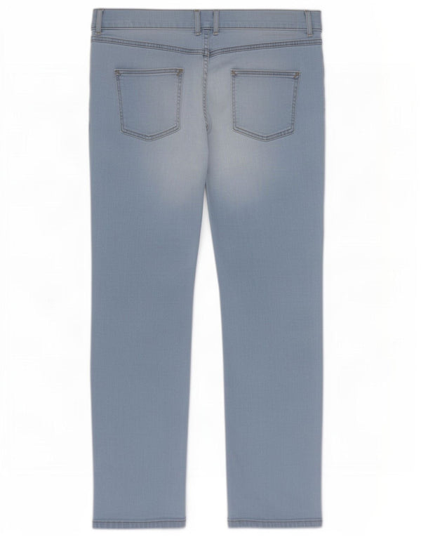 Marks & Spencer Dame-tilspidsede jeans UK 20 2XL W40 L29 Blå Bomuld