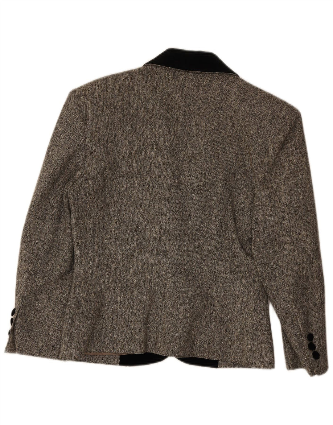 Electre Dame 1 Knap Blazer Jacket UK 10 Small Grå Flecked