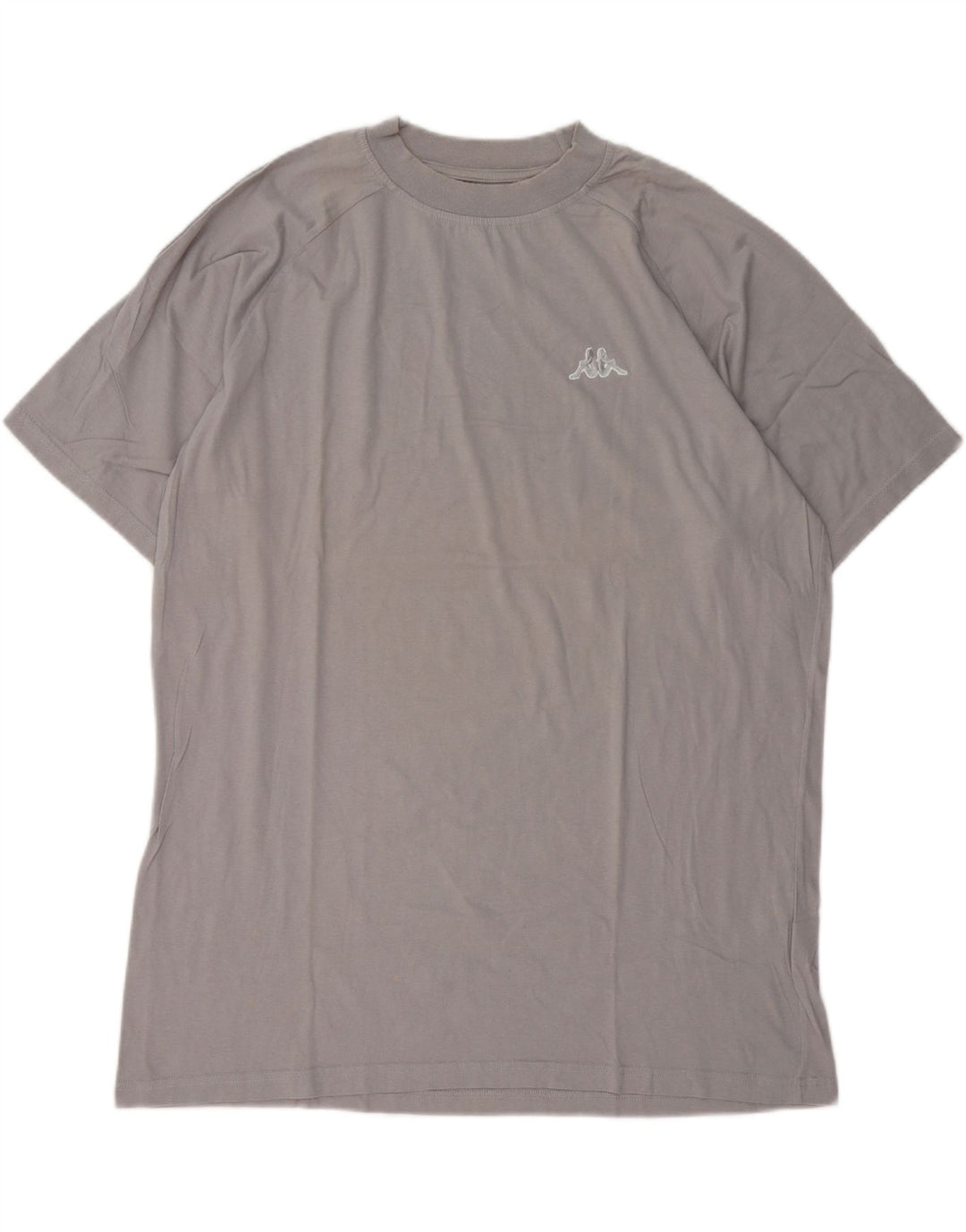 Kappa Herre T-Shirt Top 2XL Grå Bomuld