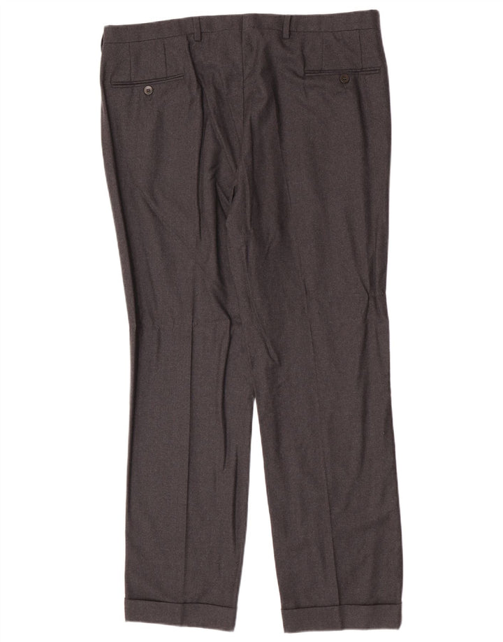 Kiton Herre Pegged Suit Bukser IT 52 XL W38 L30 Grå