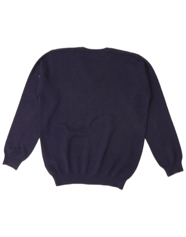 Marks & Spencer Girls V-hals sweater 13-14 år marineblå akryl