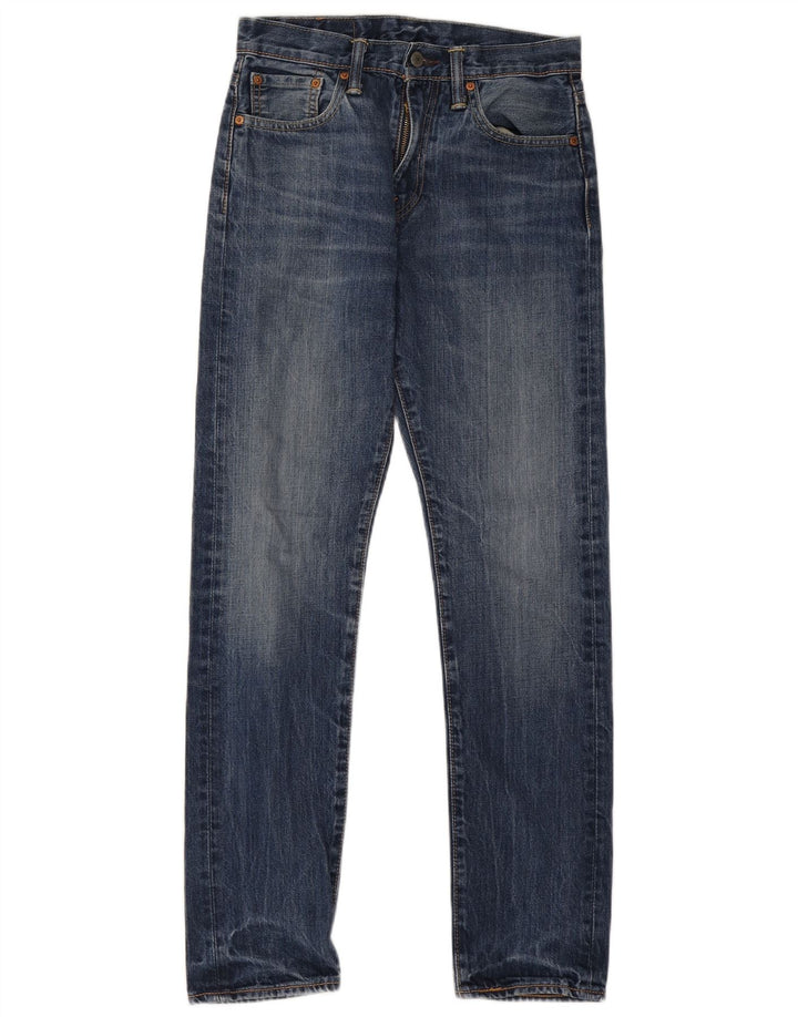 Levi's Herre 522 Slim Jeans W28 L32 Blå