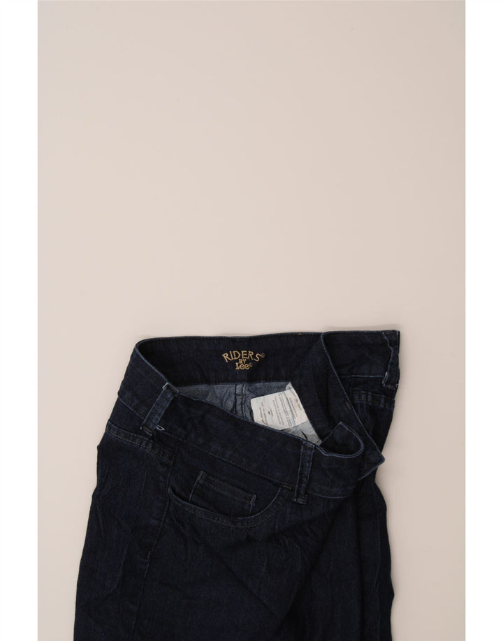 LEE Womens Riders Straight Capri Jeans US 6 Medium W28 L20 Navy Blue Vintage Lee and Second-Hand Lee from Messina Hembry 