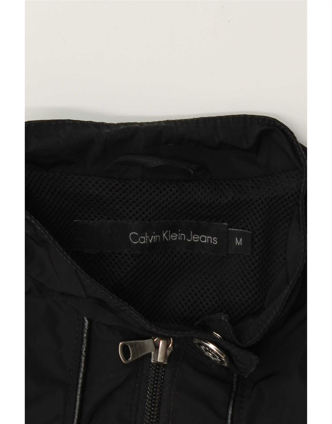 Calvin Klein Bomberjakke til kvinder UK 12 Medium Sort