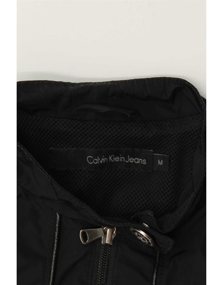 Calvin Klein Bomberjakke til kvinder UK 12 Medium Sort