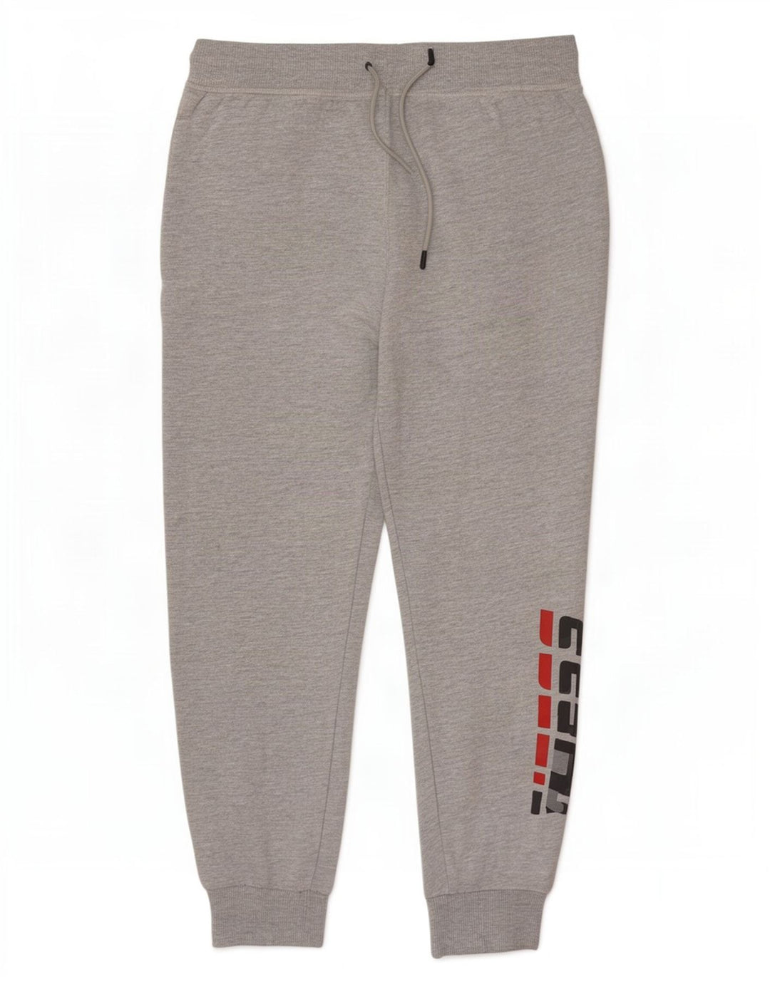 Guess Herre grafisk træningsdragt Bukser Joggers Medium Grey Flecked Bomuld
