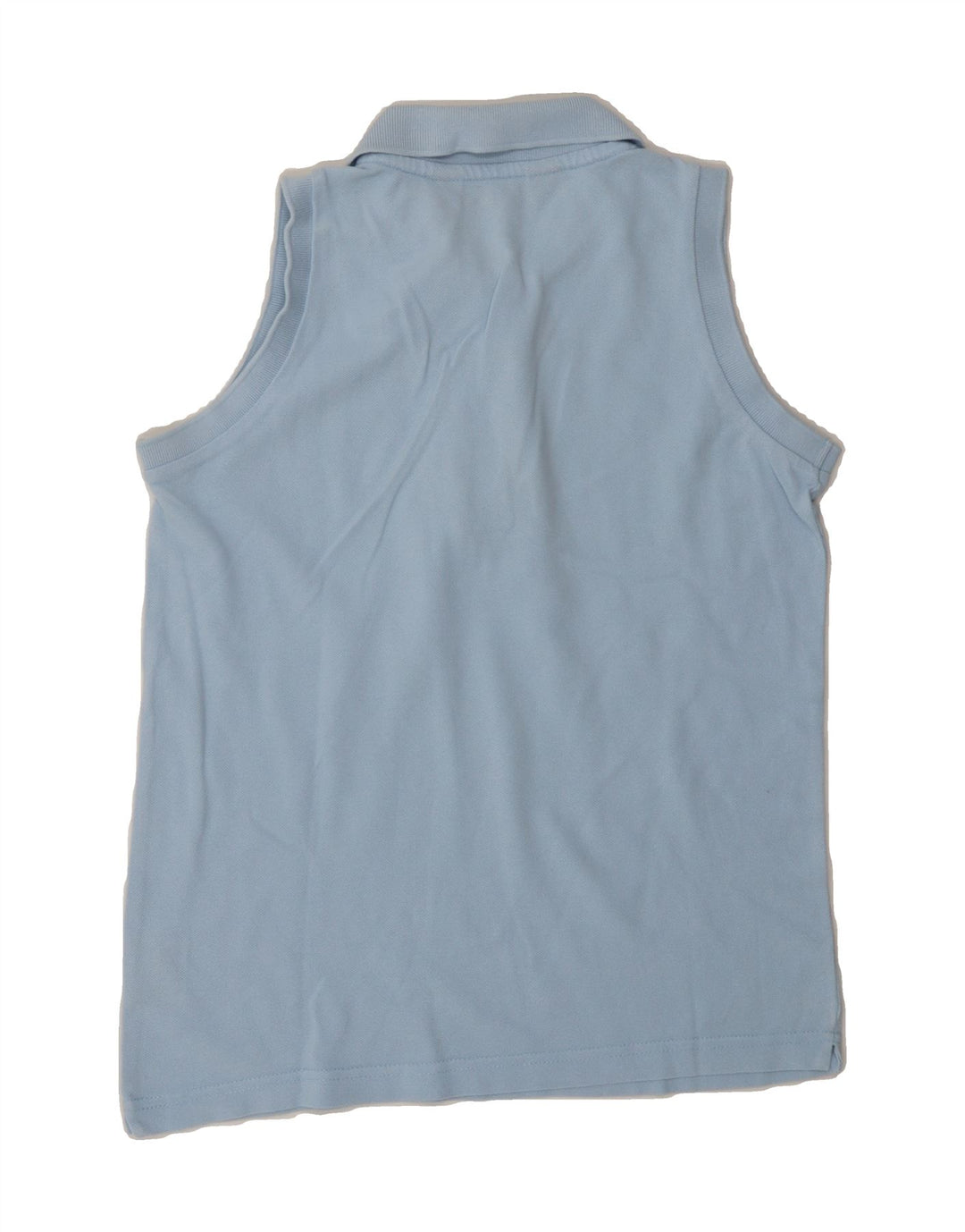 KAPPA Womens Sleeveless Polo Shirt UK 10 Small Blue Cotton Vintage Kappa and Second-Hand Kappa from Messina Hembry 