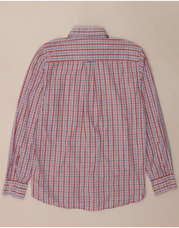 Crew Clothing Mens Classic Fit Shirt Medium Multicoloured Gingham Cotton