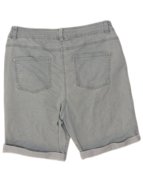 MAX & CO. Denimshorts til kvinder UK 14 Large W32 Blue Cotton