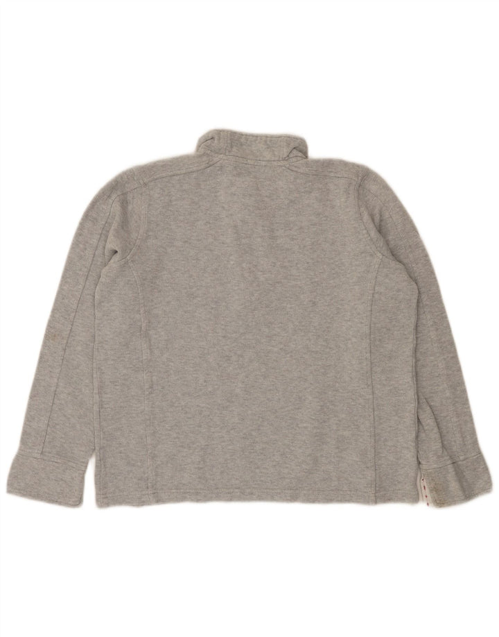 Orvis Sweatshirt med lynlås til kvinder DK 14 Medium Grå Bomuld