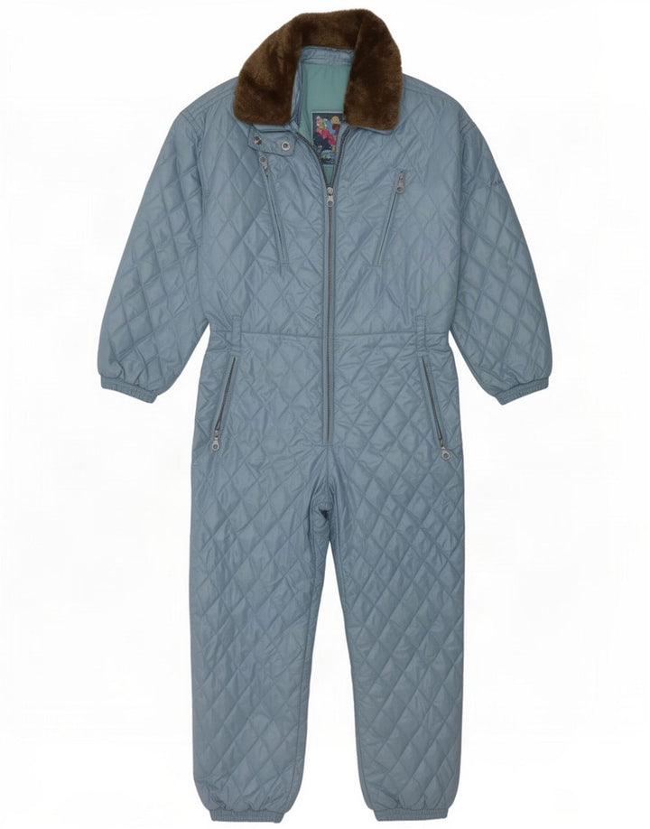 Belfe & Dame Ski Jumpsuit IT 46 Large Blue Polyester