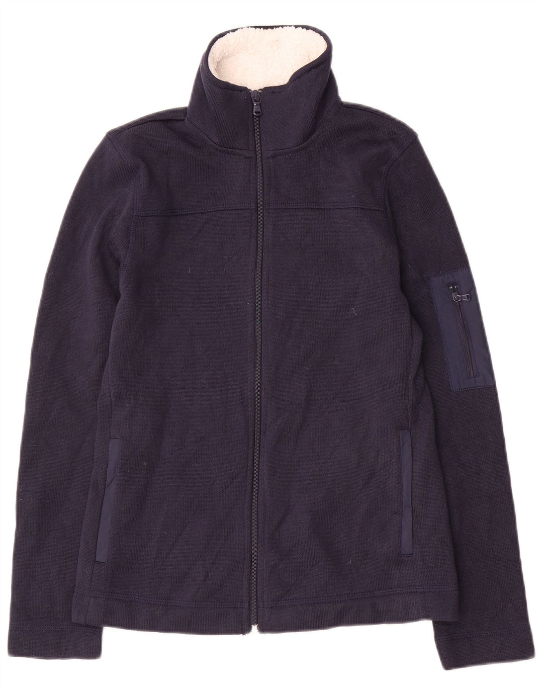 Nautica træningsdragt topjakke til kvinder UK 6 XS marineblå polyester