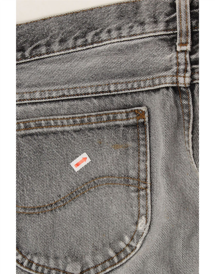 LEE Mens Straight Jeans W36 L34 Grey Cotton Vintage Lee and Second-Hand Lee from Messina Hembry 