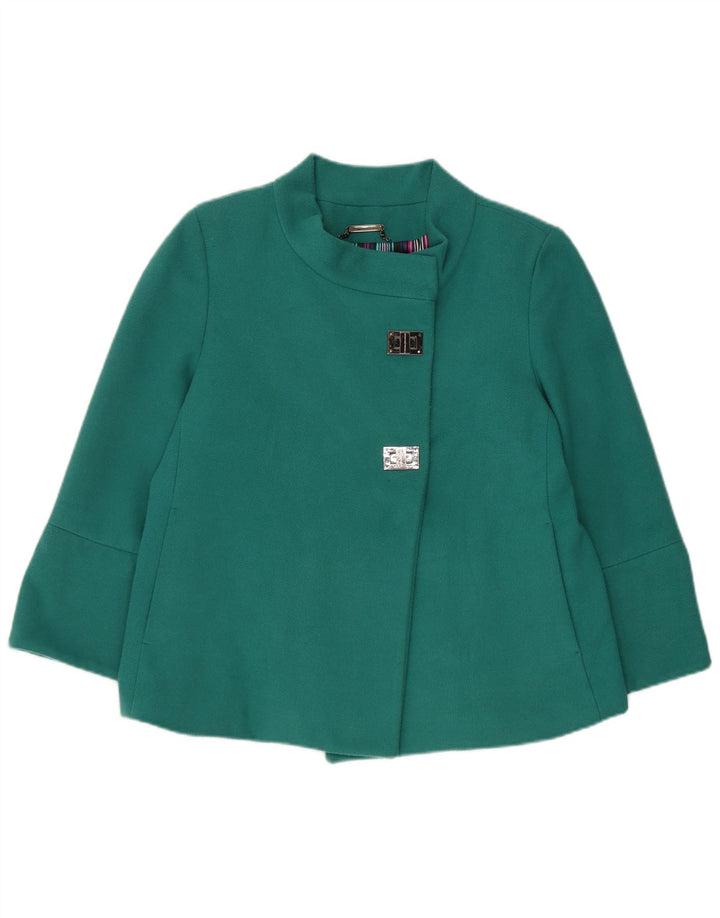 Roccobarocco Dame 3/4-ærmet bombeflyjakke IT 44 Medium Green Polyester