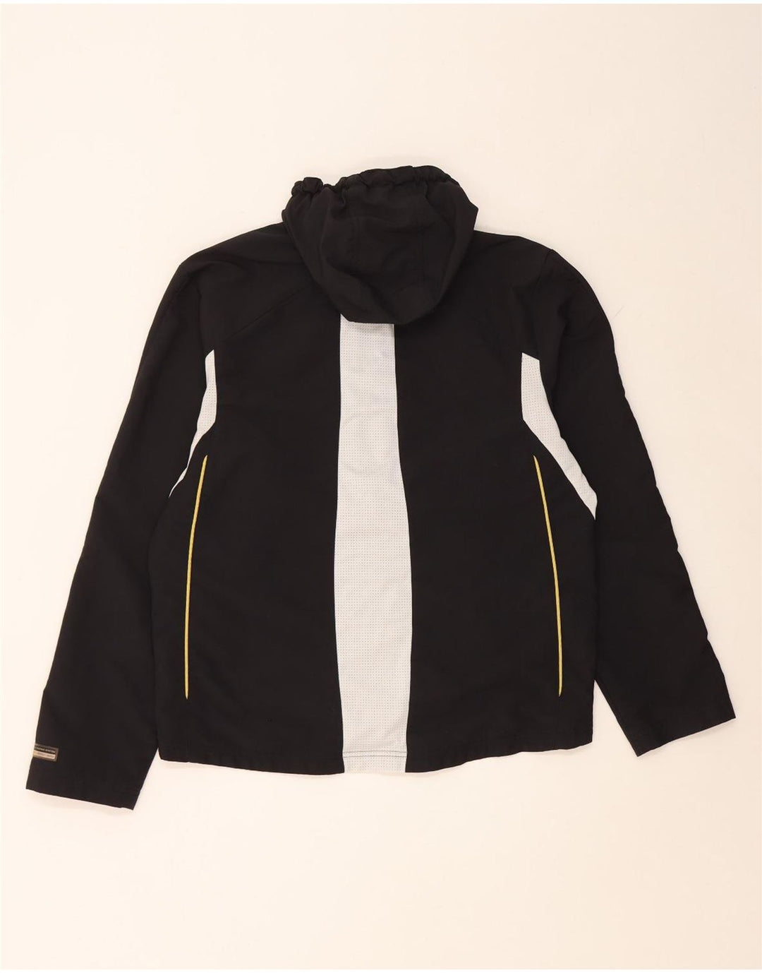Adidas Træningsdragt med hætte til mænd Topjakke Medium Sort Colourblock Polyester
