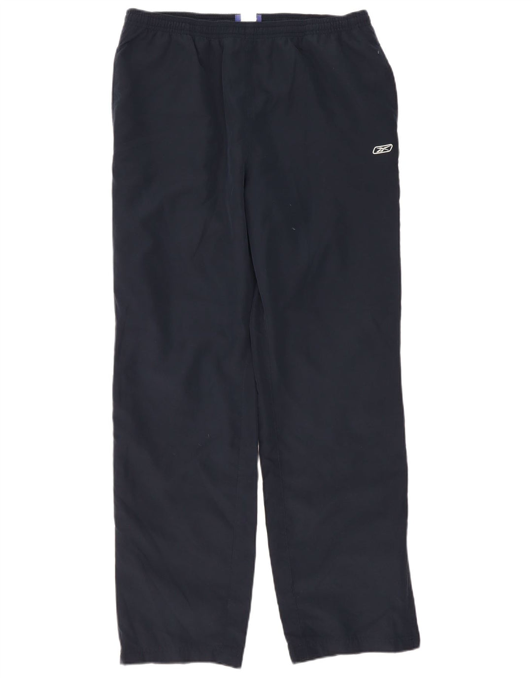 Reebok Womens træningsdragt Bukser UK 14 Large Navy Blue Polyester
