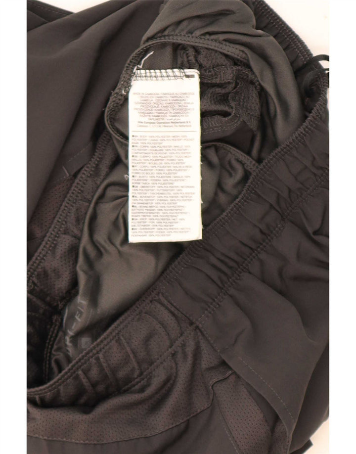 Nike Herre Dri Fit sportsshorts mellemgrå polyester