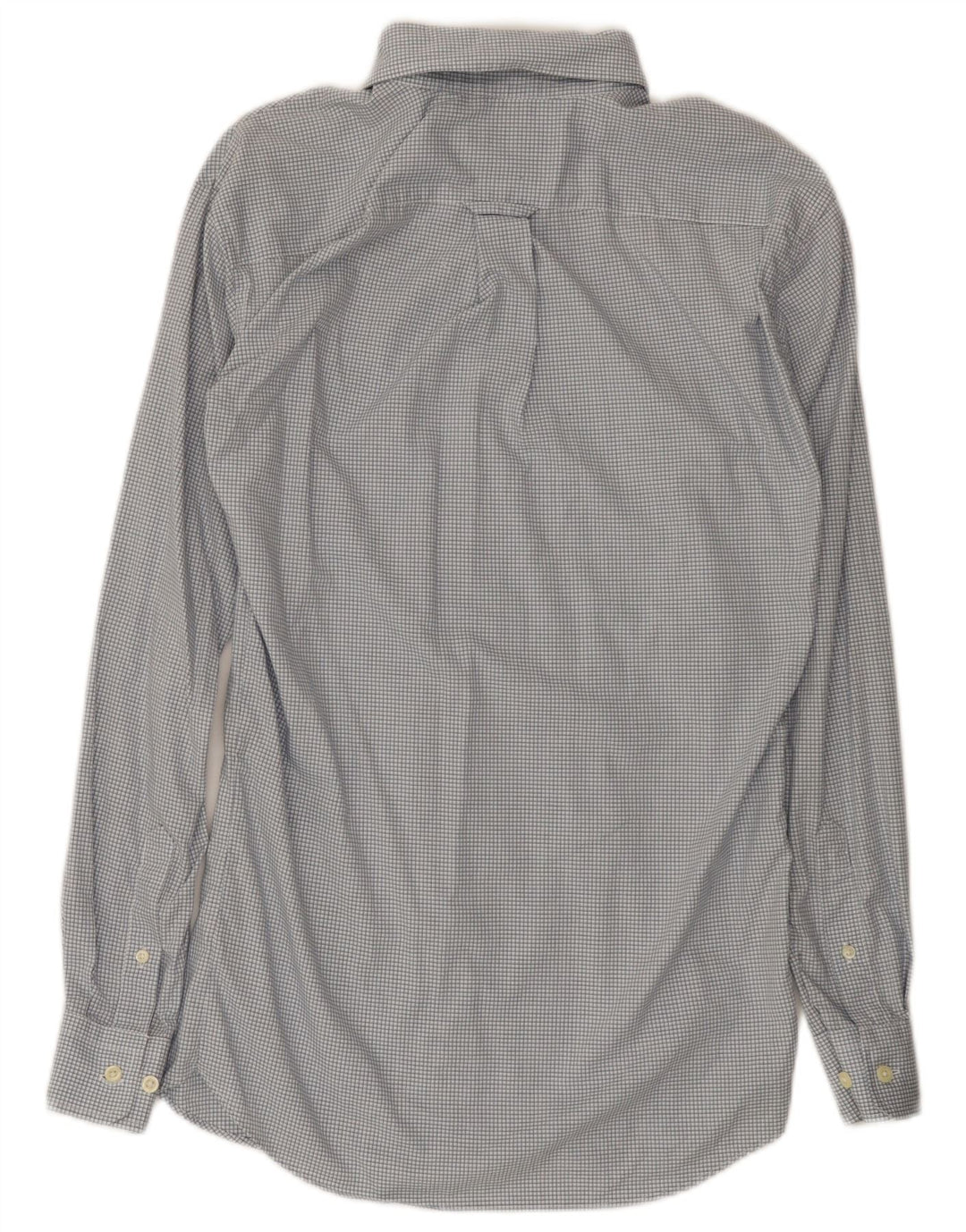 Nautica Herreskjorte Medium Blue Gingham Cotton