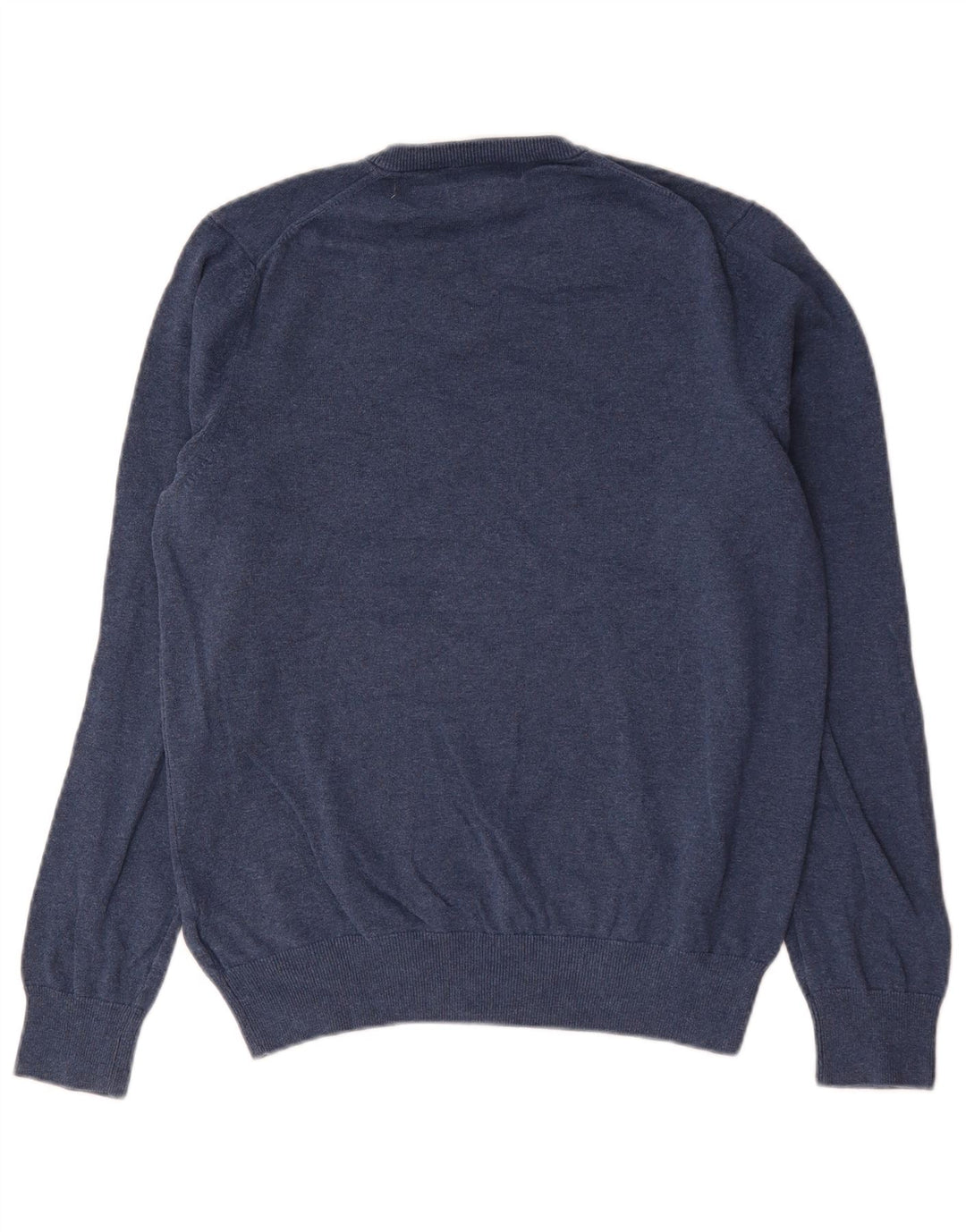 Marks & Spencer Herre V-hals sweater Medium marineblå bomuld