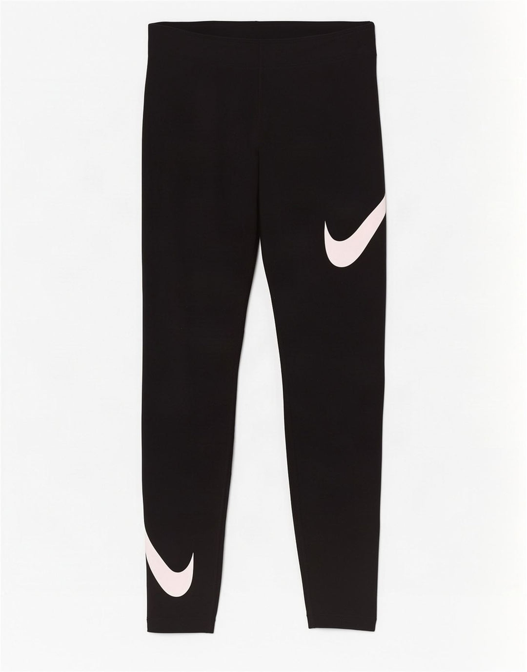 Nike Dame Grafiske Leggings UK 8 Small Black Bomuld