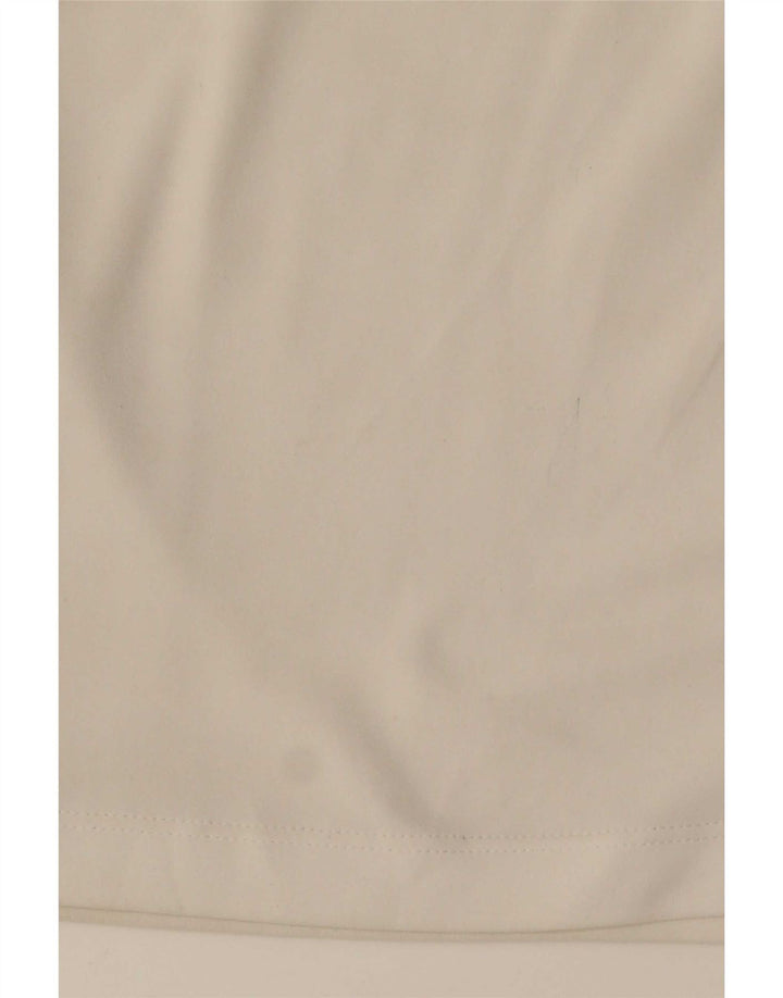 Nike T-shirt top til mænd, stor hvid polyester