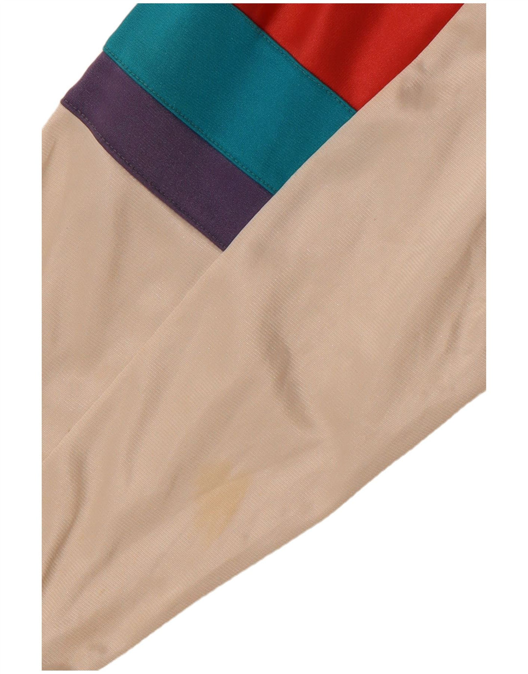 ASICS Grafisk træningsdragt til mænd, topjakke IT 48 Medium Off White Colourblock