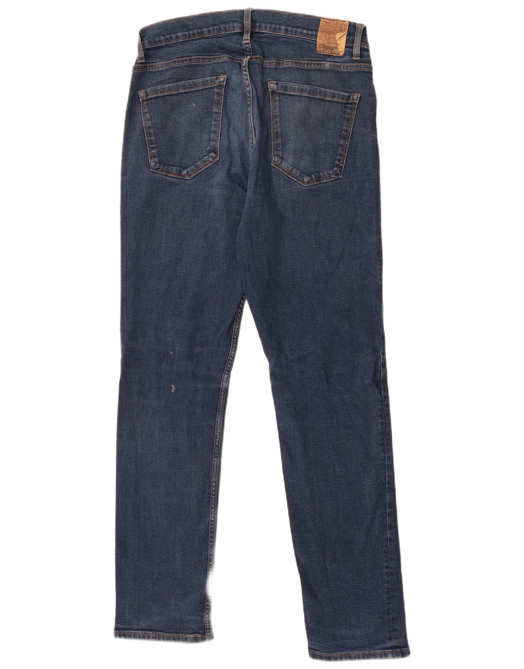 Penguin Herre Slim Jeans W34 L32 Blå Bomuld