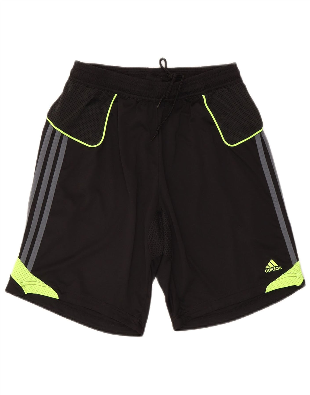 Adidas Herre Climacool Sports Shorts Large Black Colourblock Polyester
