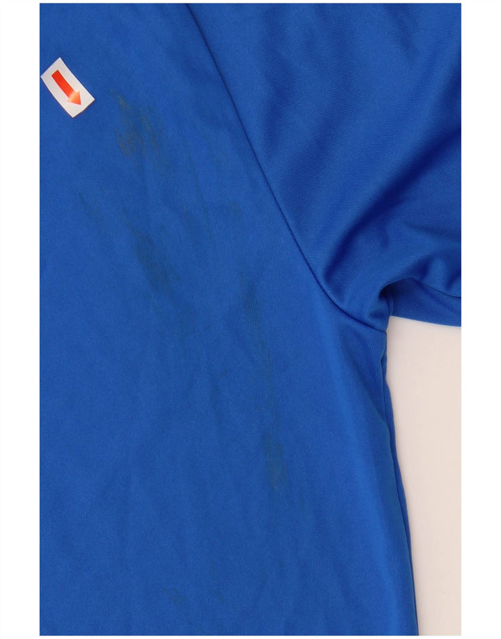 PUMA Boys 13-14 Years Blue Colourblock Polyester